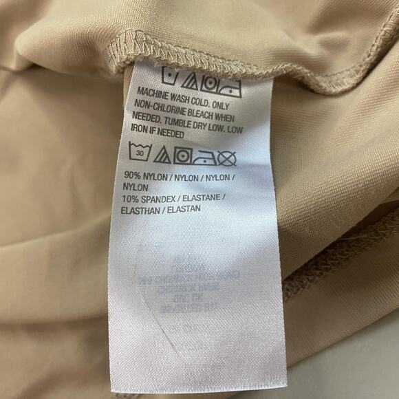 Susan Graver Liquid Knit Tank Top Womens 3X Smoothing Essentials Neutral Tan - Picture 7 of 10